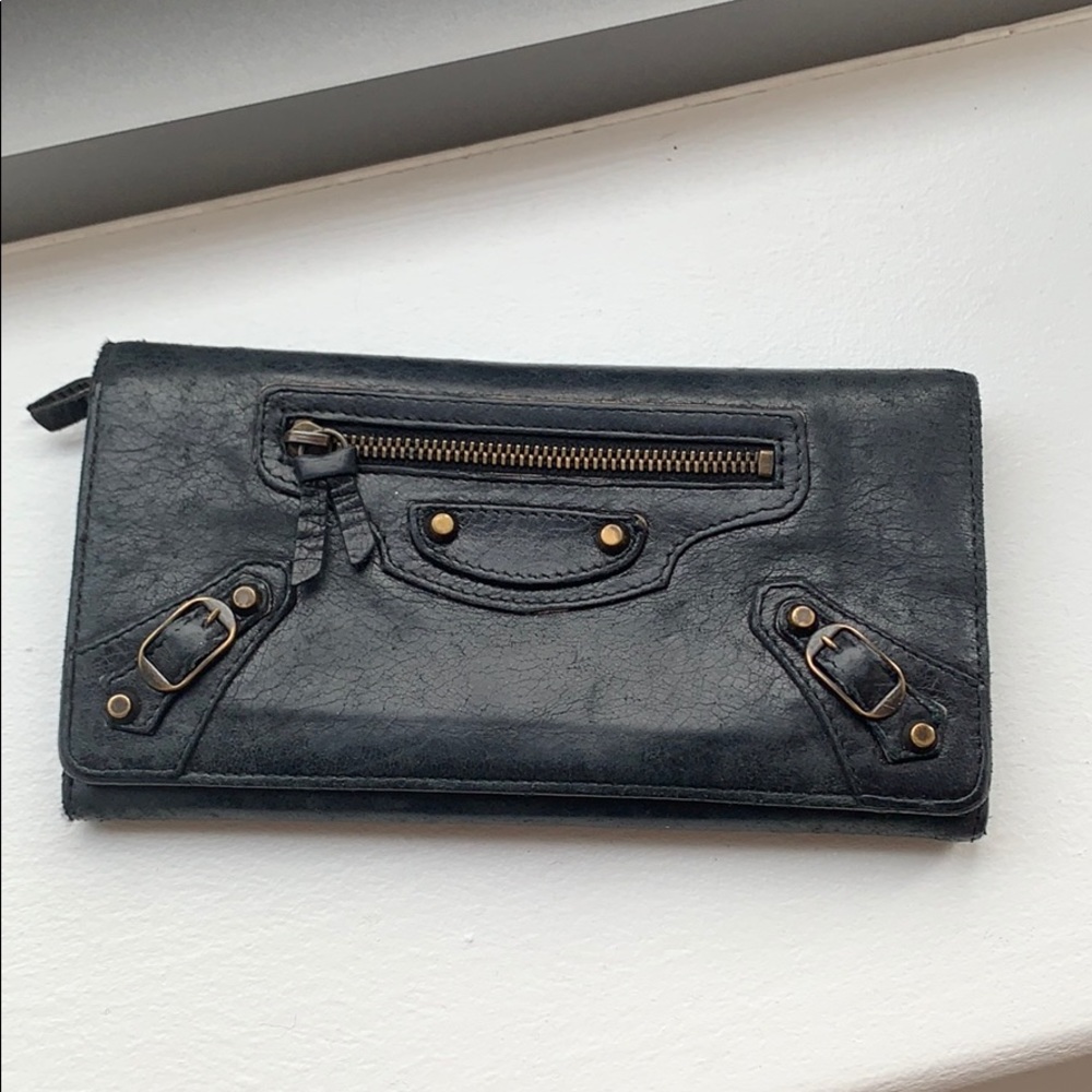 Balenciaga classic long wallet